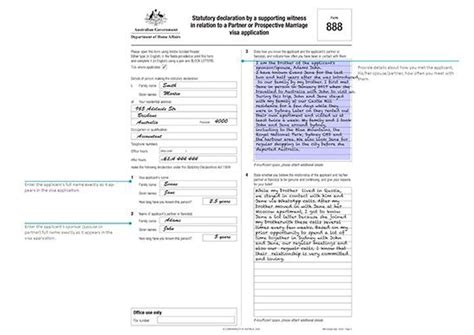 supporting witness form 888 sample answer|Form 888 sample answers .